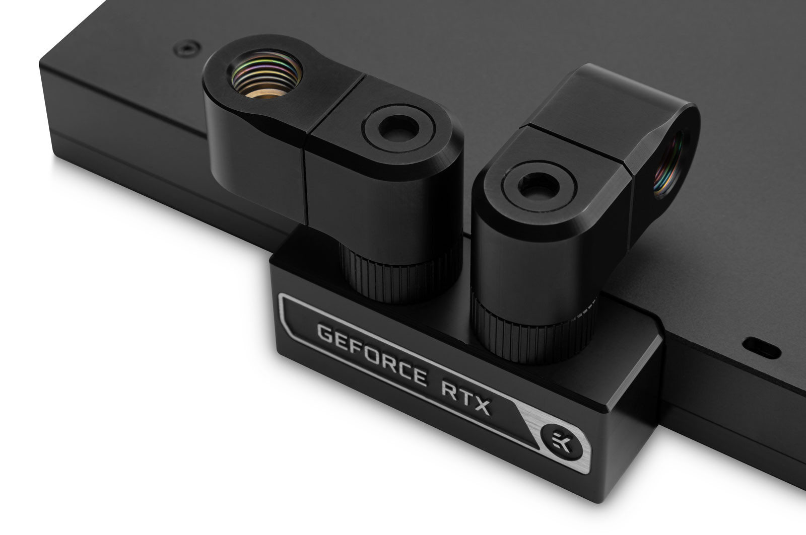 Фитинг EK-Quantum Torque Double Rotary Offset 28 - Black