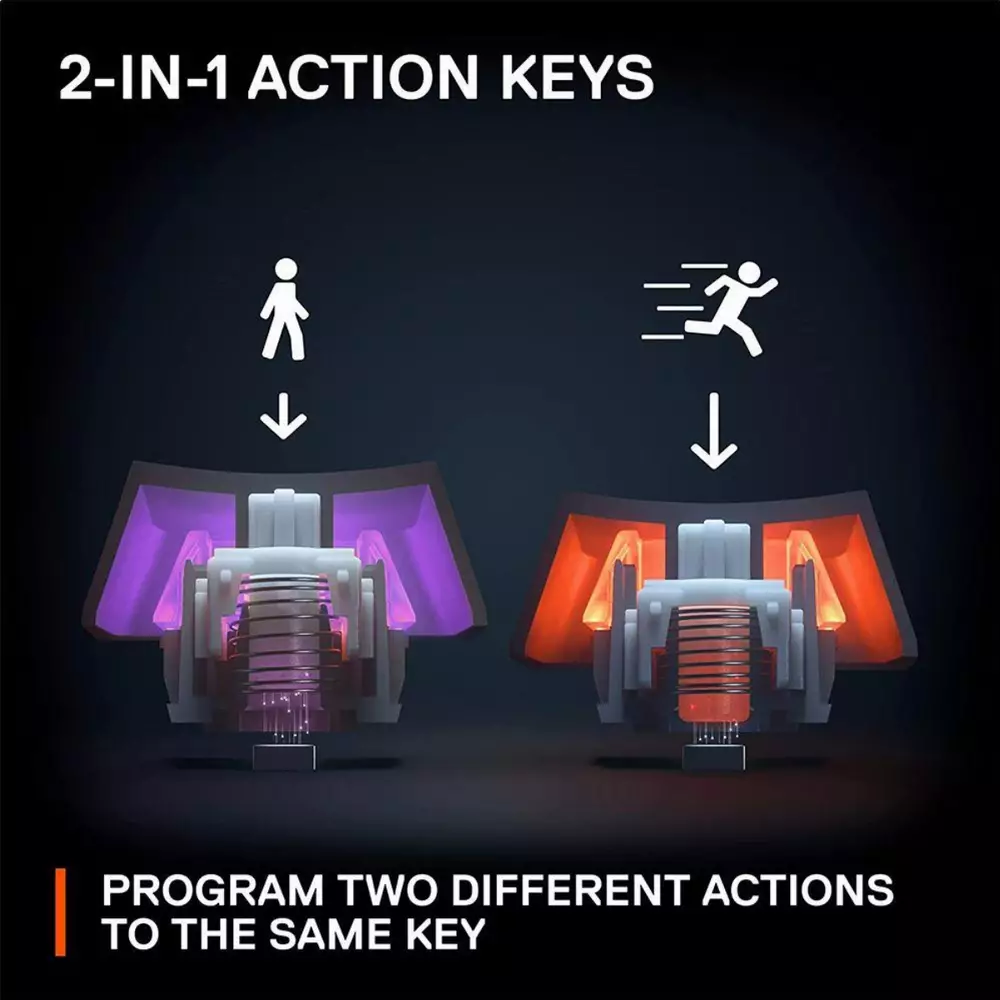 Механична Геймърскa клавиатура Steelseries Apex Pro TKL 2023 US Layout