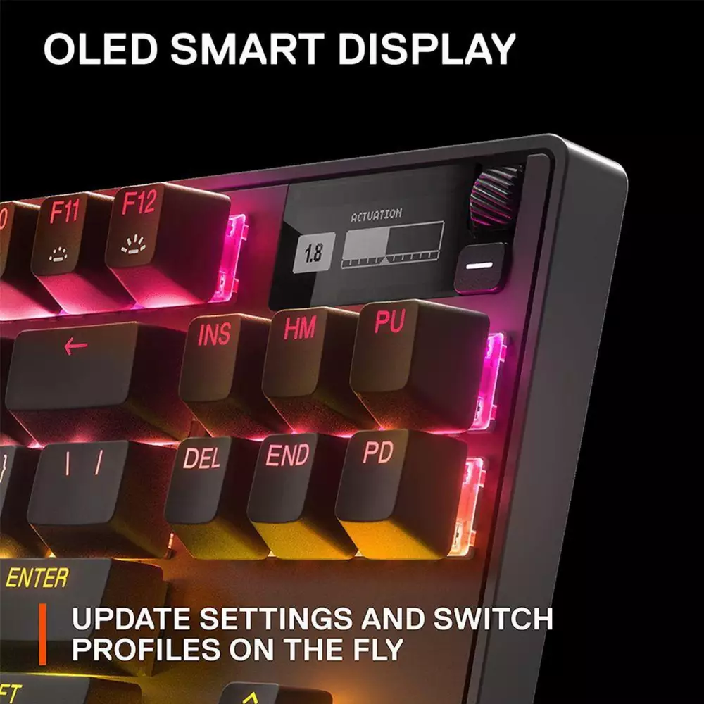 Механична Геймърскa клавиатура Steelseries Apex Pro TKL 2023 US Layout