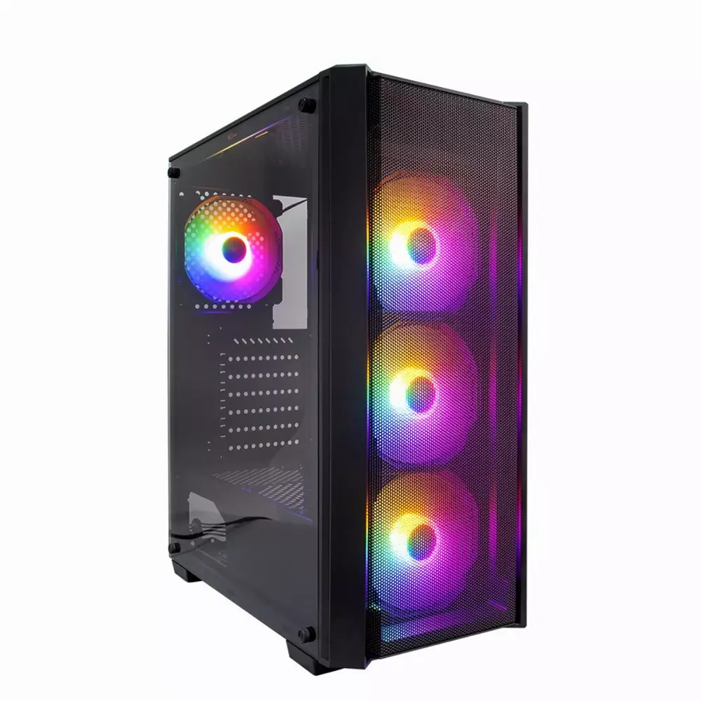 Gehäuse 1stPlayer Fire Dancing V4 RGB ATX Case