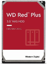 Хард диск WD Red PLUS NAS, 3TB, 5400rpm, 128MB, SATA 3