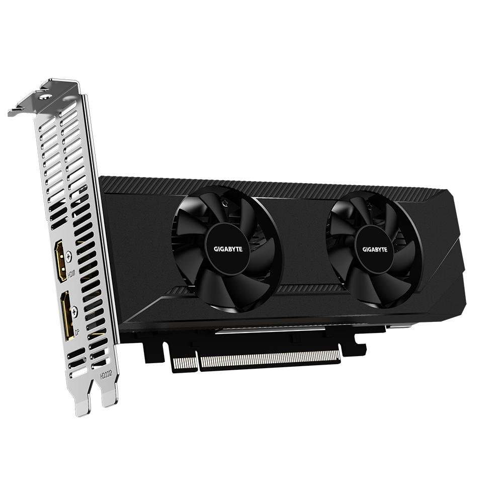 Видео карта Gigabyte AMD Radeon RX 6400 Low Profile 4GB GDDR6
