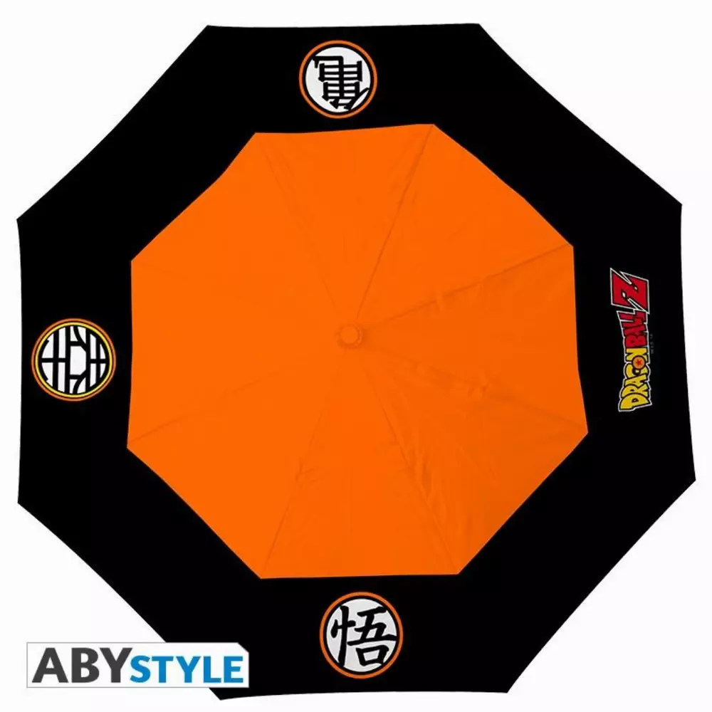 Чадър ABYSTYLE DRAGON BALL Z , Goku symbols, Автоматичен, Оранжев