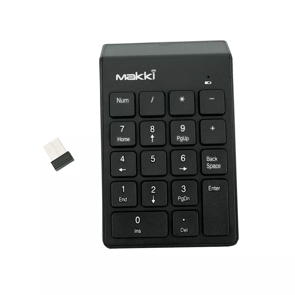 Makki цифрова безжична клавиатура кийпад Keypad Wireless - MAKKI-KP-001-WL