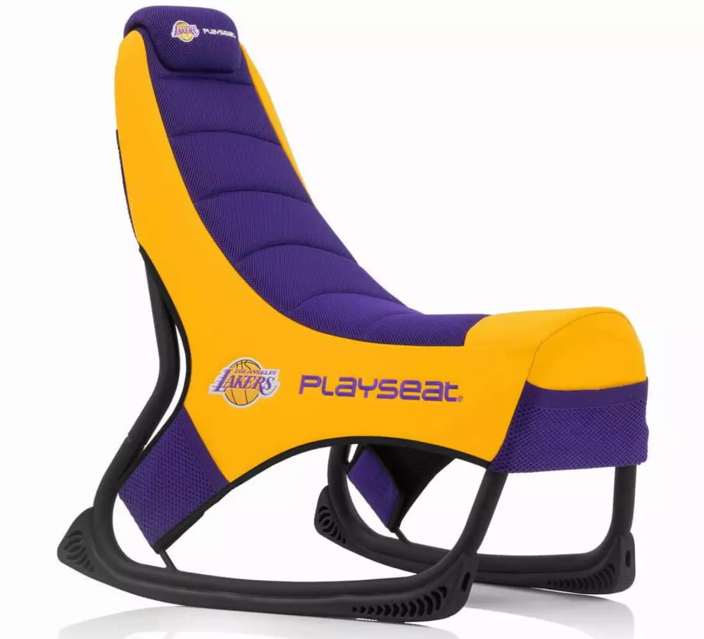 Геймърски стол Playseat NBA - LA Lakers, Жълт/Индиго