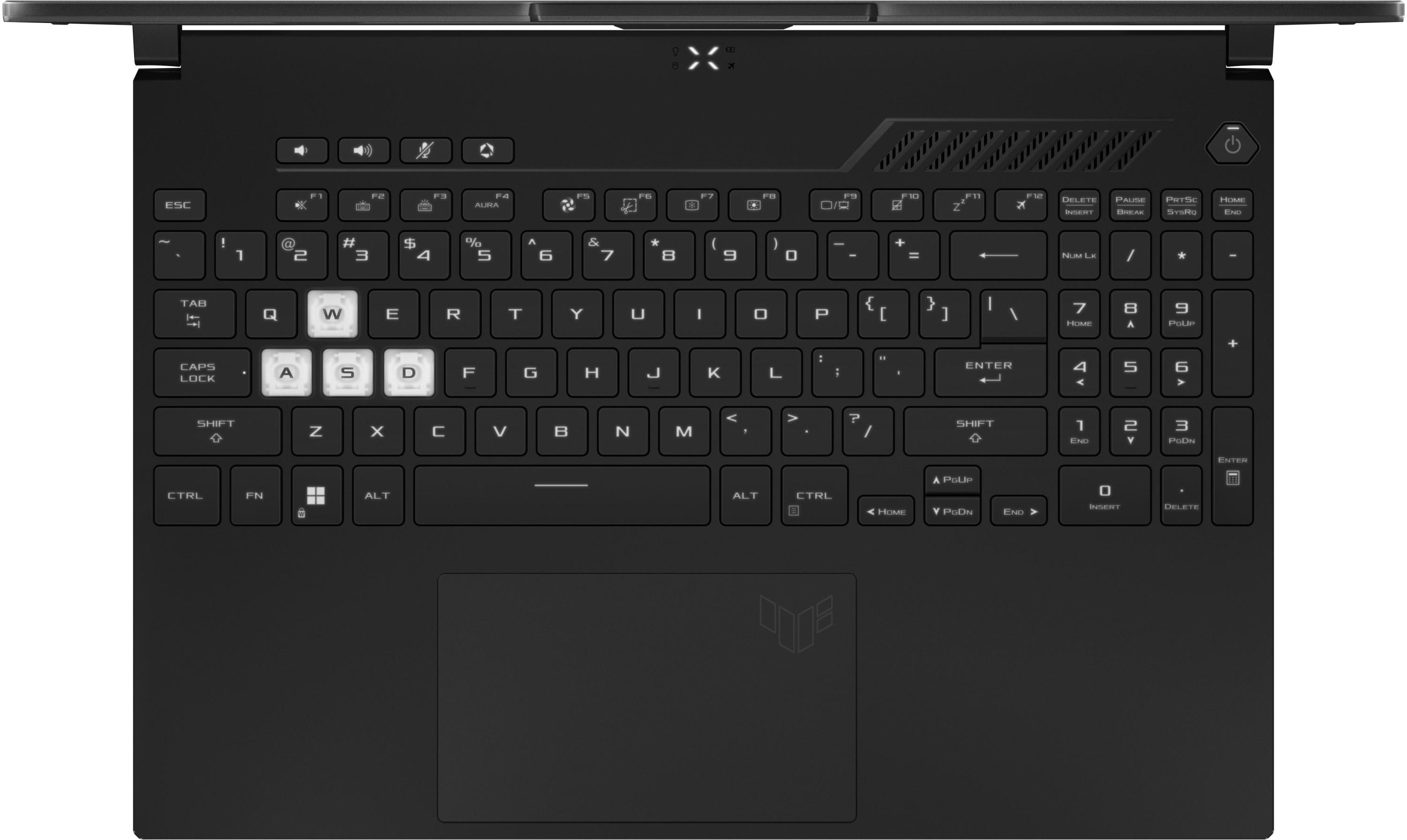 Лаптоп ASUS TUF DASH F15 FX517ZE-HN002 - 90NR0953-M00730