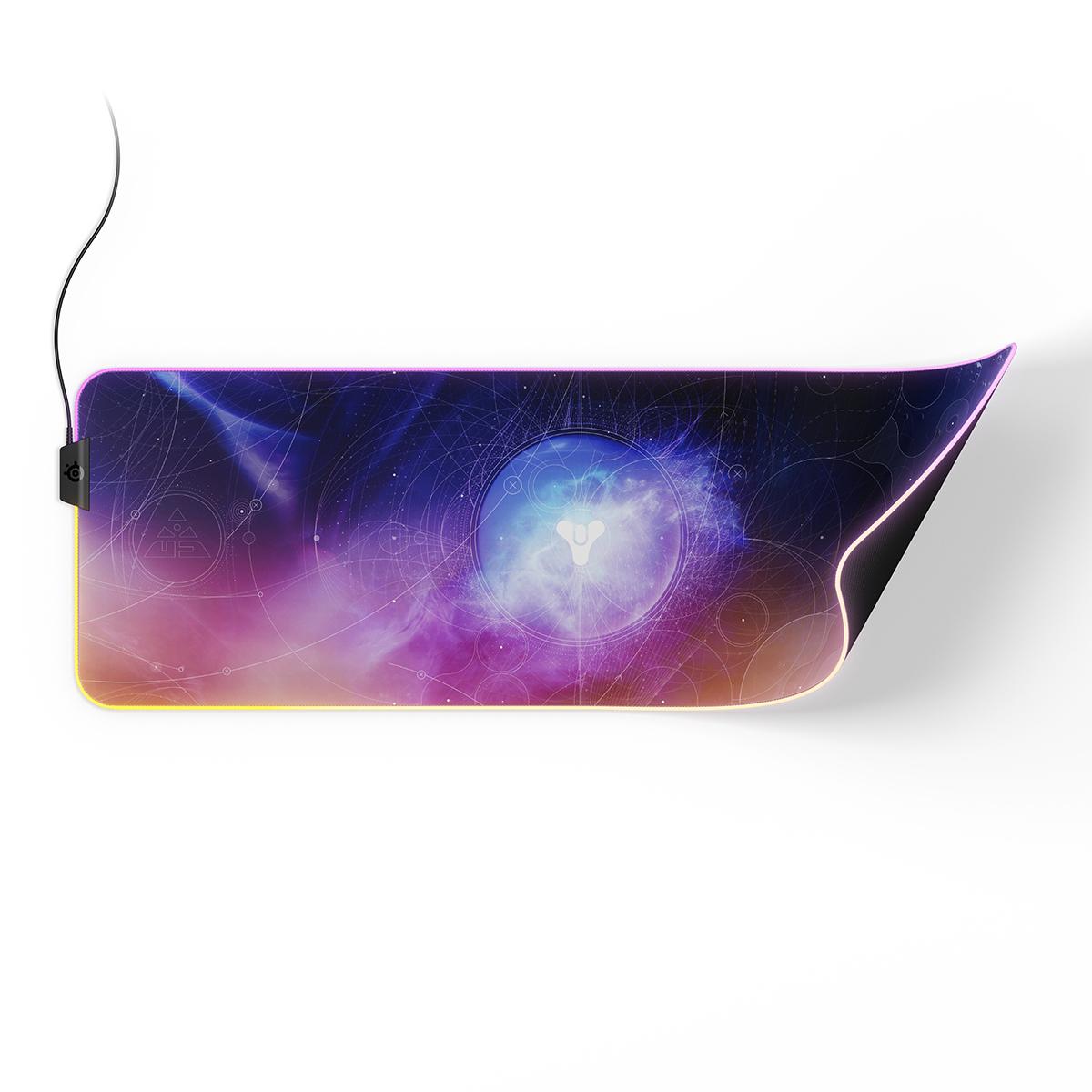 Геймърски пад SteelSeries QcK Prism Cloth Destiny 2 Lightfall - XXL RGB