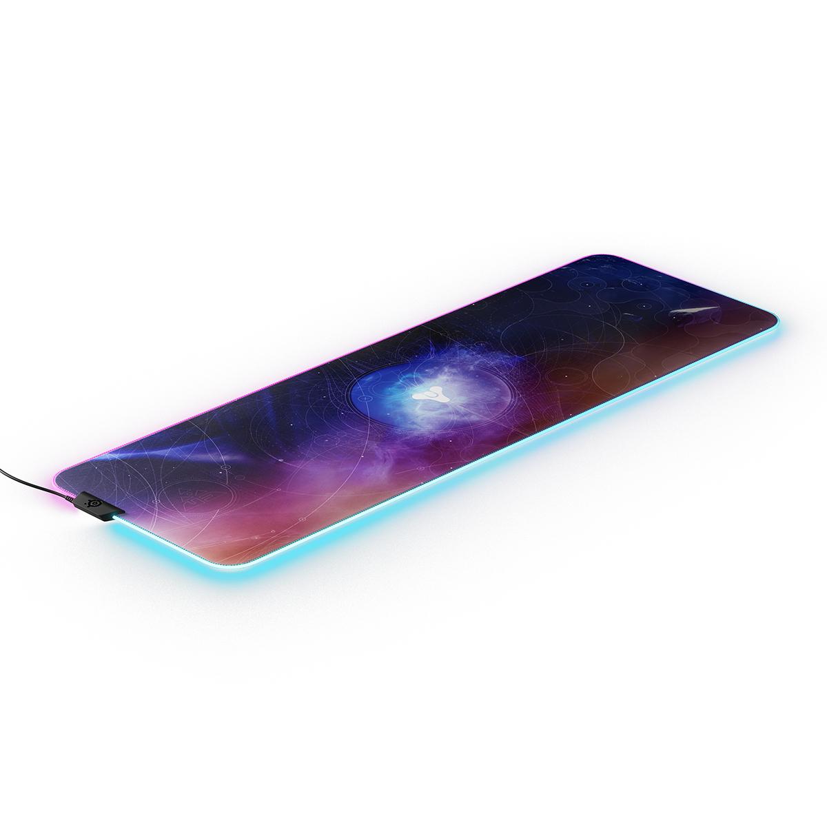Геймърски пад SteelSeries QcK Prism Cloth Destiny 2 Lightfall - XXL RGB