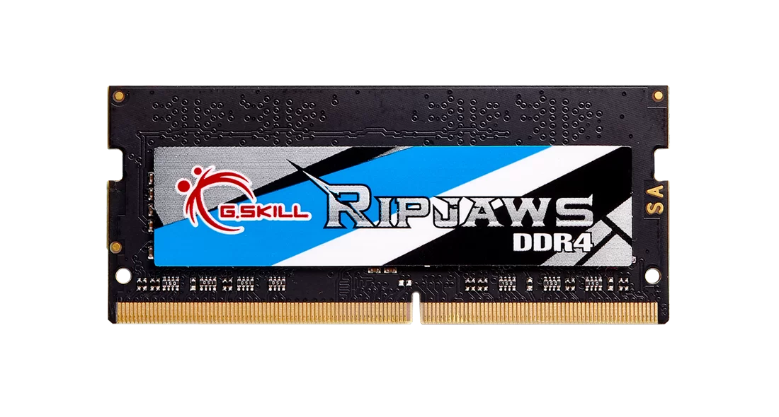 Памет G.SKILL Ripjaws DDR4 SO-DIMM 32GB (2x16GB) 3200MHz CL22 - F4-3200C22D-32GRS