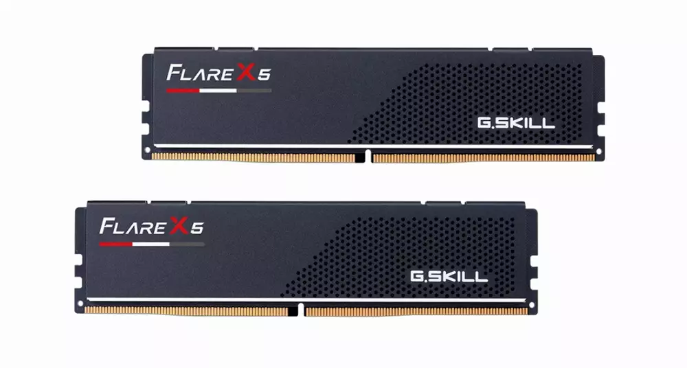Памет G.SKILL Flare X5 Black 64GB (2x32GB) DDR5 5600MHz CL36 - F5-5600J3636D32GX2-FX5