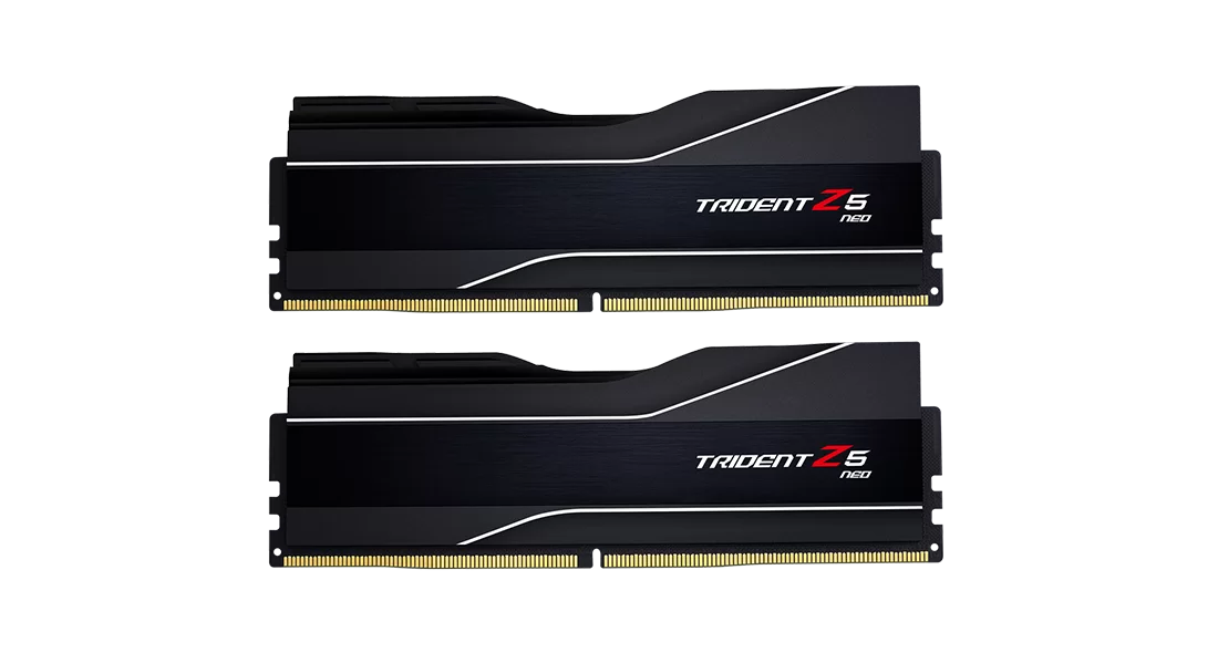 Μνήμη G.SKILL Trident Z5 Neo Black 64GB (2x32GB) DDR5 6000MHz CL32 - F5-6000J3238G32GX2-TZ5N