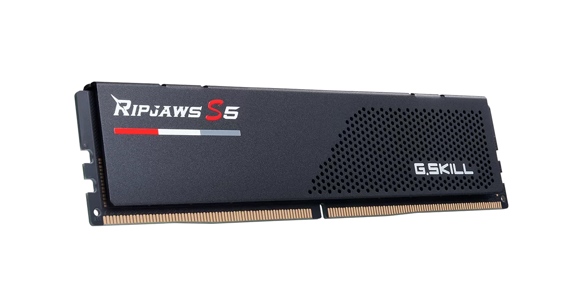 Памет G.SKILL Ripjaws S5 Black 64GB (2x32GB) DDR5 5200MHz CL36 - F5-5200J3636D32GX2-RS5K