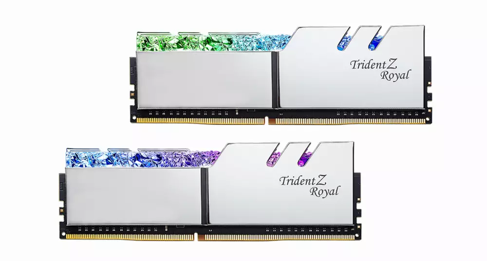 Памет G.SKILL Trident Z Royal 32GB (2x16GB) DDR4 3600MHz CL16 - F4-3600C16D-32GTRSC
