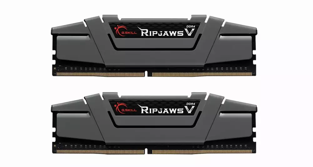 Memoria G.SKILL Ripjaws V Dark Gray 16GB (2x8GB) DDR4 3200MHz CL16 - F4-3200C16D-16GVGB