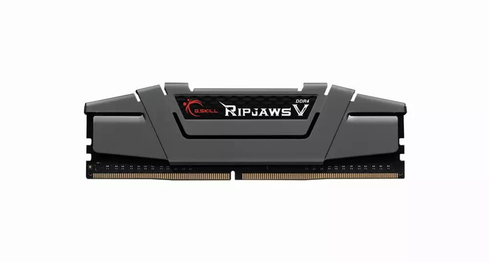 Памет G.SKILL Ripjaws V Dark Gray 16GB (2x8GB) DDR4 3200MHz CL16 - F4-3200C16D-16GVGB