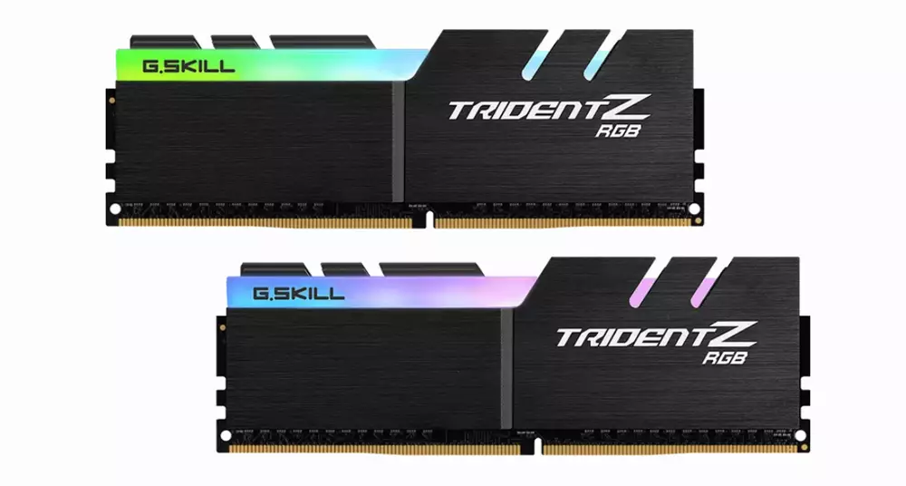 Памет G.SKILL Trident Z RGB 16GB (2x8GB) DDR4 3200Mhz CL16 - F4-3200C16D-16GTZRX