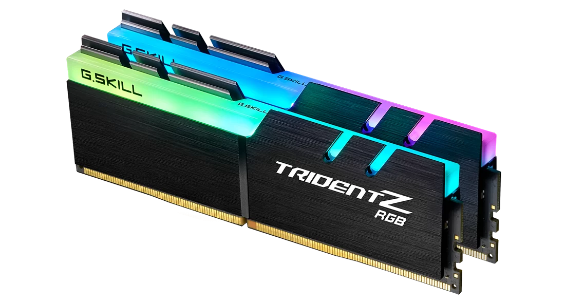 Памет G.SKILL Trident Z RGB 16GB (2x8GB) DDR4 3200Mhz CL16 - F4-3200C16D-16GTZRX