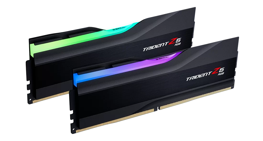 Памет G.SKILL Trident Z5 RGB 64GB (2x32GB) DDR5 6000MHz CL30 - F5-6000J3040G32GX2-TZ5RK