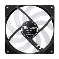 Вентилатор Jonsbo HF1415 Slim PWM, ARGB, 140x140x15, Черен