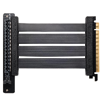 Кабел за вертикален монтаж за видео карта Phanteks Riser Cable 150mm, 90 градуса PCI-E x16 4.0