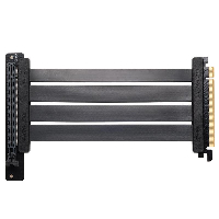 Кабел за вертикален монтаж за видео карта Phanteks Riser Cable 220mm, 90 градуса PCI-E x16 4.0