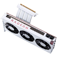 Кабел за вертикален монтаж за видео карта Phanteks Riser Cable 300mm PCI-E x16 4.0, Бял