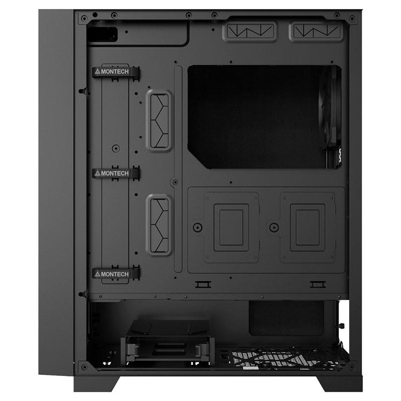 Carcasa MONTECH AIR Silent TG Mid-Tower Neagră