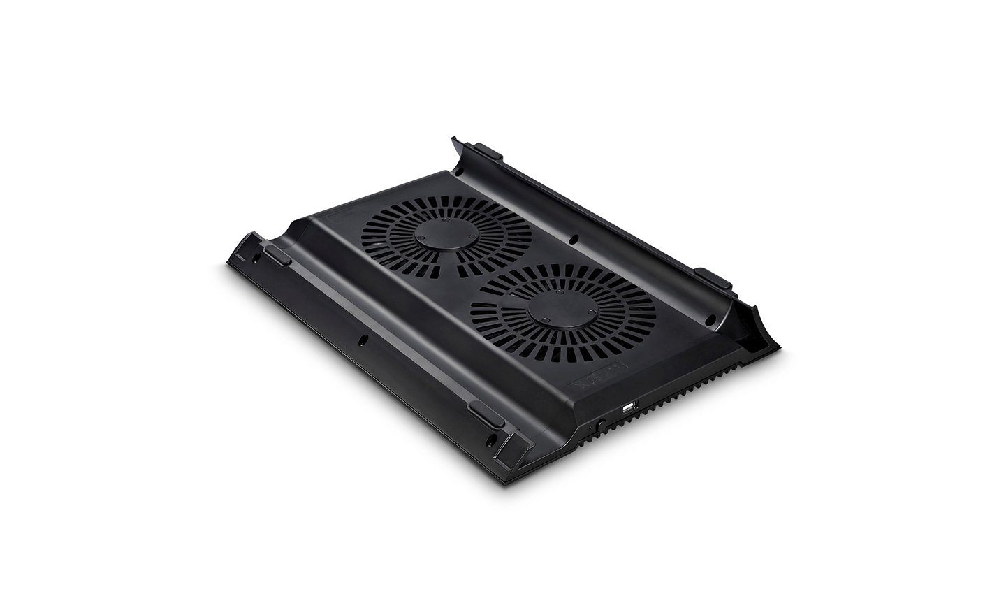 Охлаждане за лаптоп DeepCool Notebook Cooler N8 17" - Aluminium - Black
