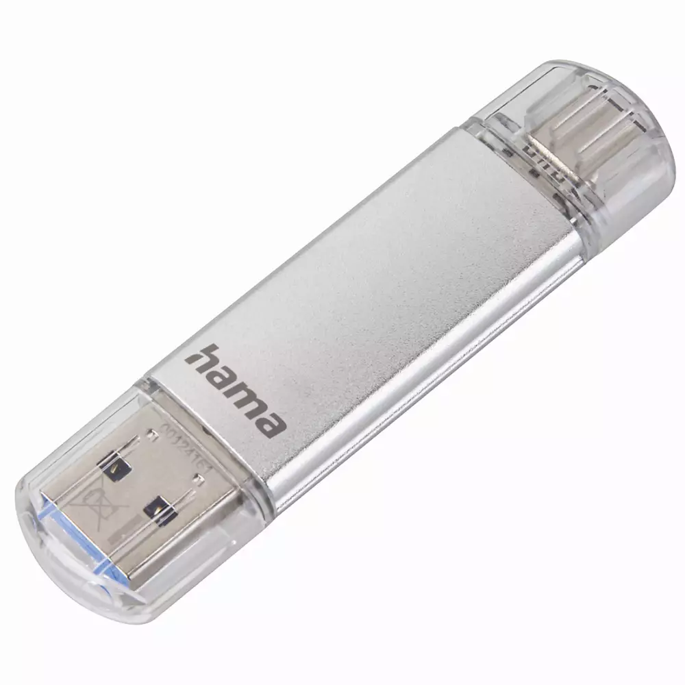 HAMA Flash Drive "C-Laeta" Type USB-C 128 GB USB 3.1/USB 3.0, 40Mb/s,
