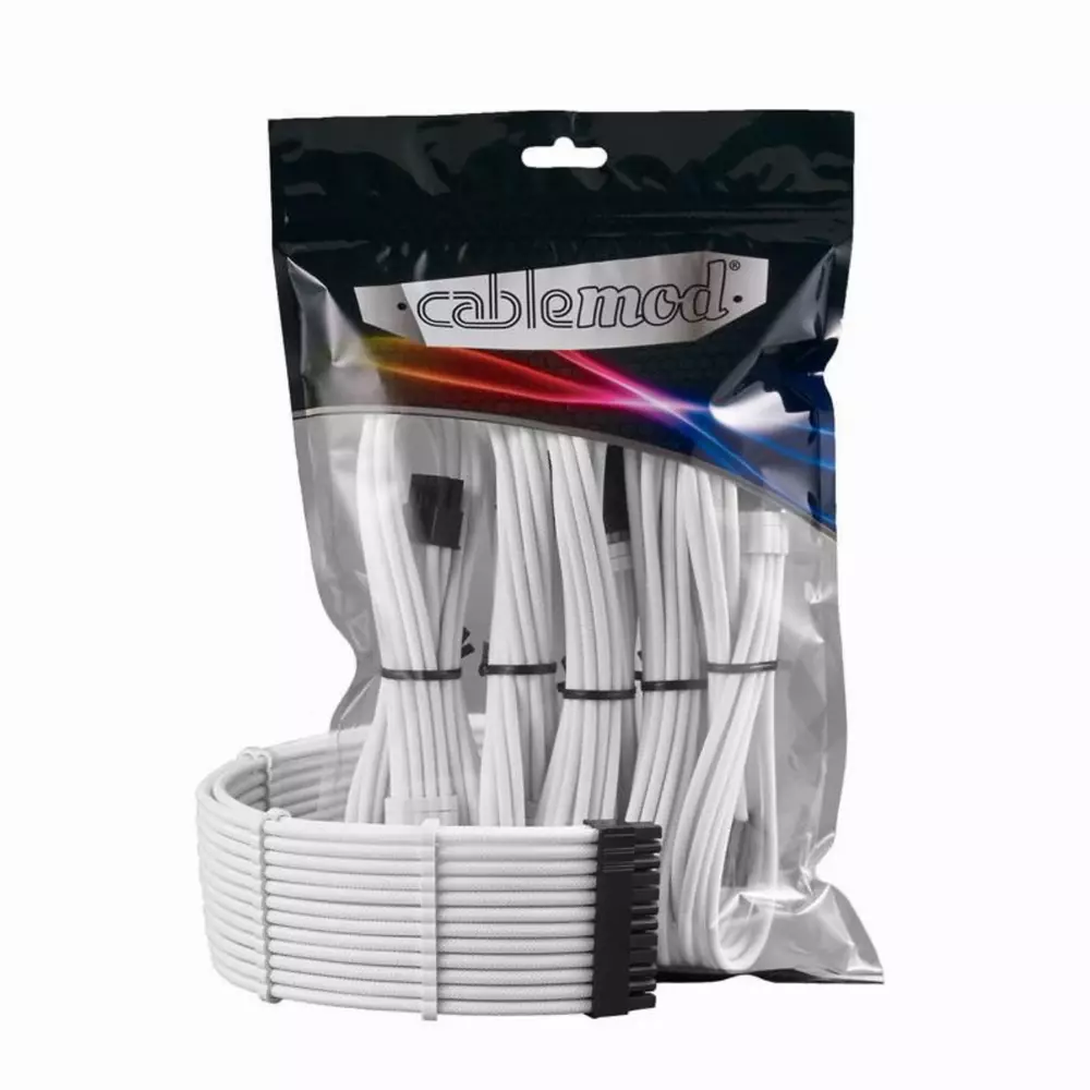 Оплетени кабели CableMod PRO ModMesh 12VHPWR White