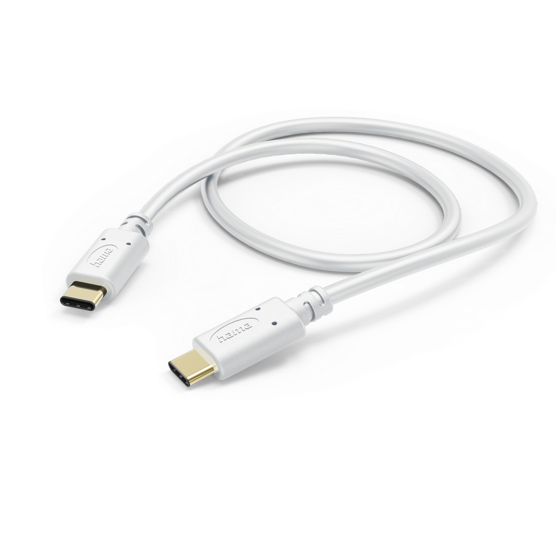 HAMA Кабель для зарядки, USB-C - USB-C, 1,5 м, белый