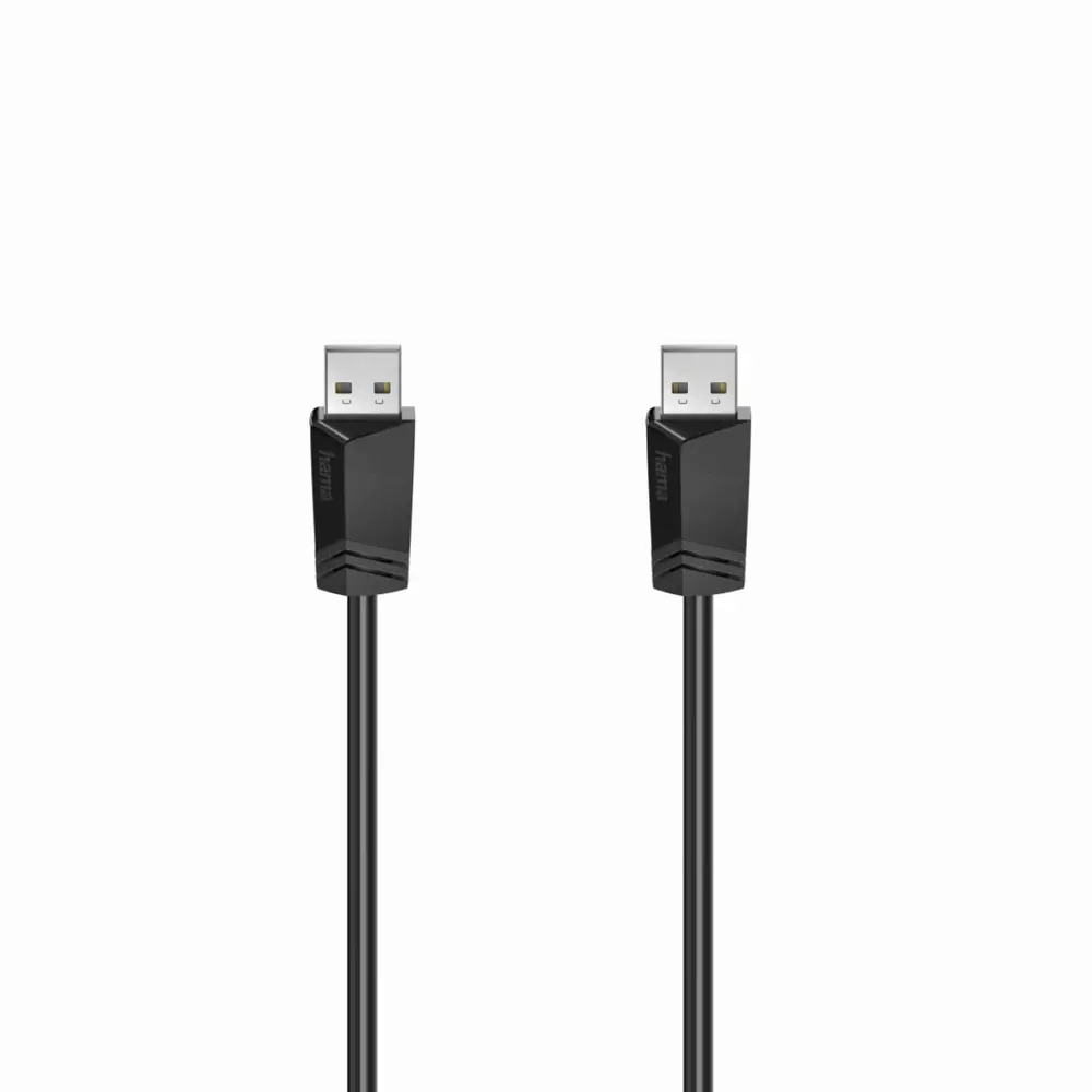 HAMA Câble USB A-A, USB 2.0, 480 Mbit/s, 1,50 m