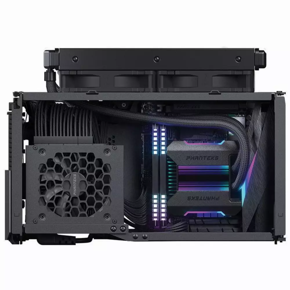 Кутия Phanteks Evolv Shift XT TG ARGB ITX-Tower Black