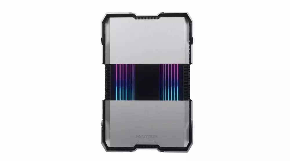 Кутия Phanteks Evolv Shift XT TG ARGB ITX-Tower Galaxy Silver