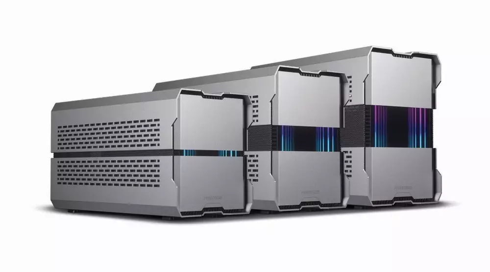 Кутия Phanteks Evolv Shift XT TG ARGB ITX-Tower Galaxy Silver