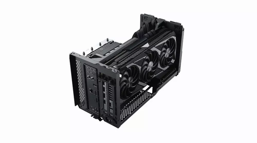 Кутия Phanteks Evolv Shift XT TG ARGB ITX-Tower Galaxy Silver