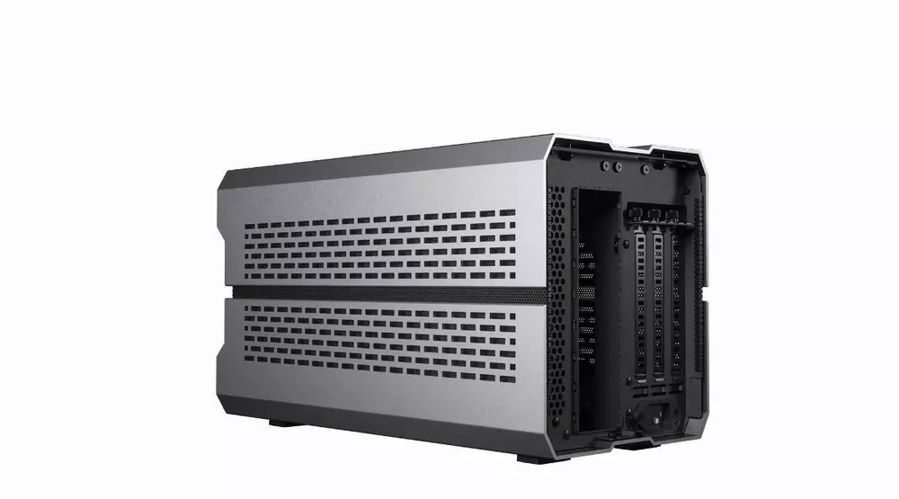 Кутия Phanteks Evolv Shift XT TG ARGB ITX-Tower Galaxy Silver