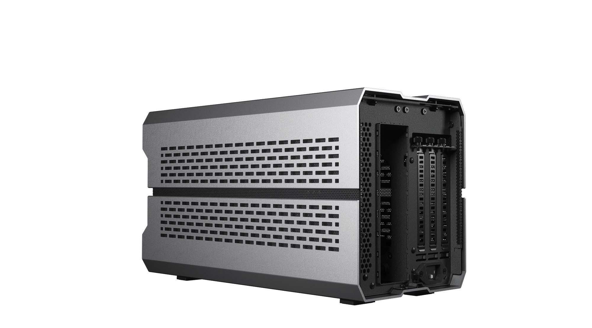 Кутия Phanteks Evolv Shift XT TG ARGB ITX-Tower Galaxy Silver