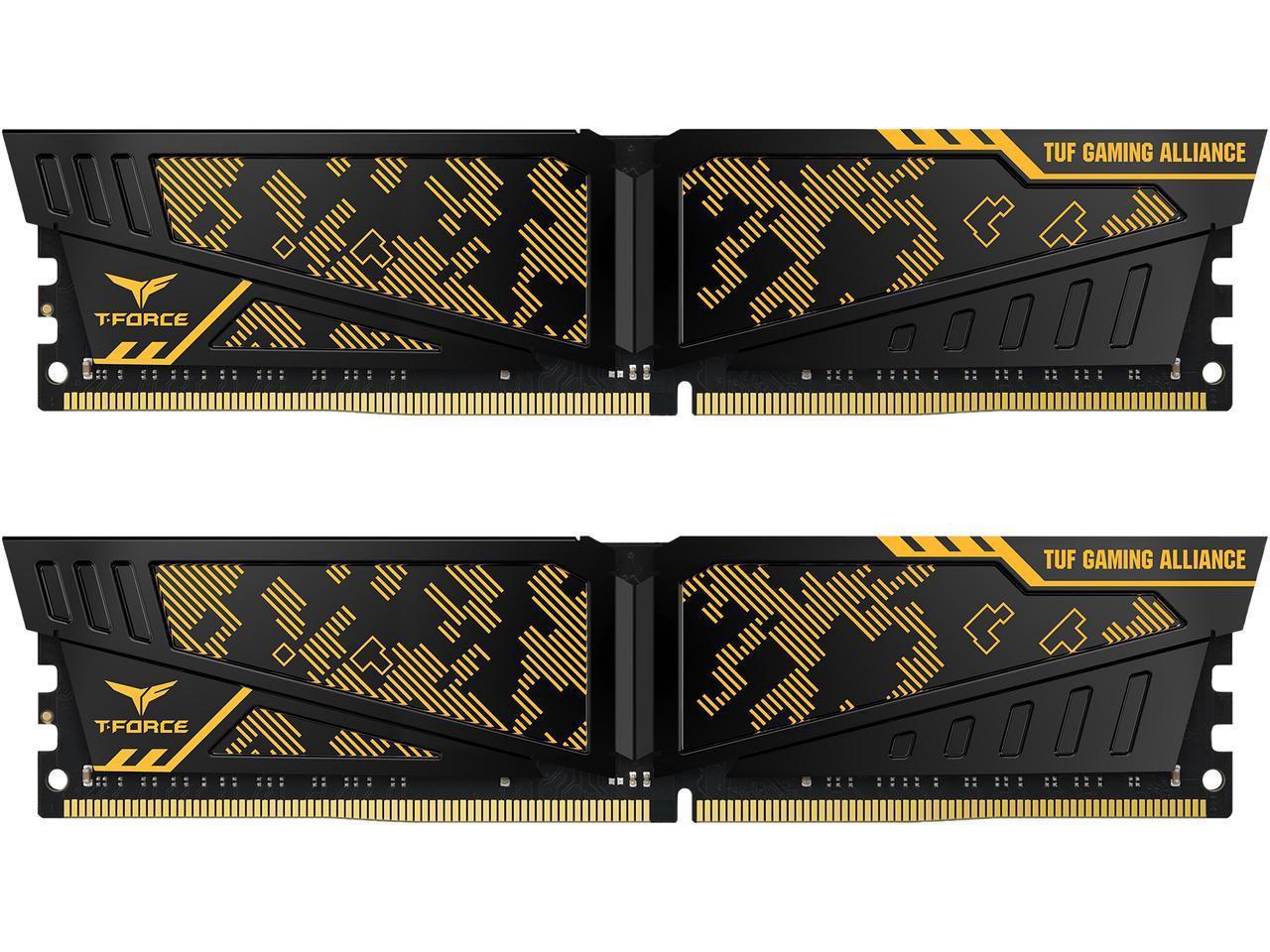 Памет Team Group T-Force Vulcan TUF DDR4 16GB (2x8GB) 3600MHz CL18 - TLTYD416G3600HC18JDC01