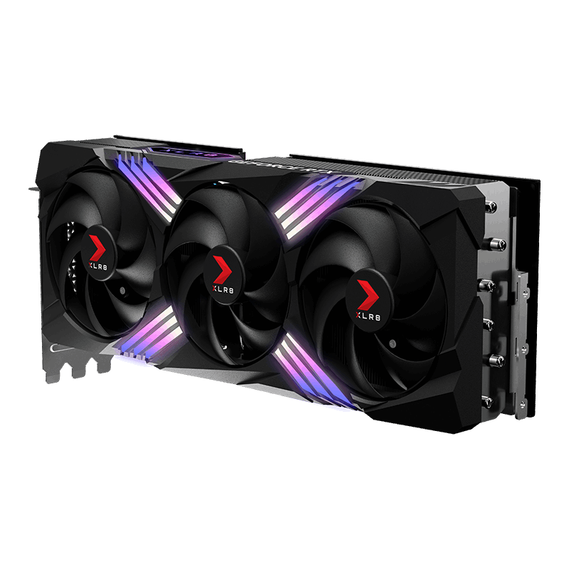 Видео карта PNY GeForce RTX 4070 Ti 12GB XLR8 Gaming Verto Triple Fan RGB OC 12GB