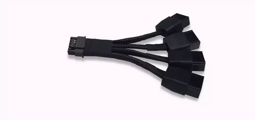 Преходник Makki Adapter 4xPCI-E 8pin to PCI-E Gen.5 12pin 12VHPWR