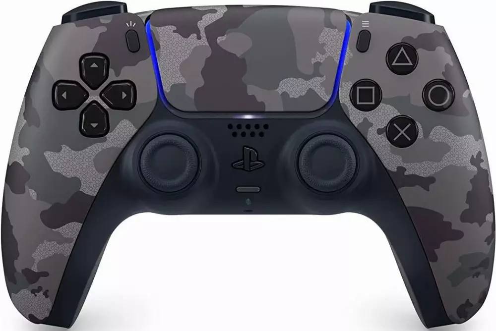Безжичен геймпад Sony PS5 DualSense, Сив/Черен