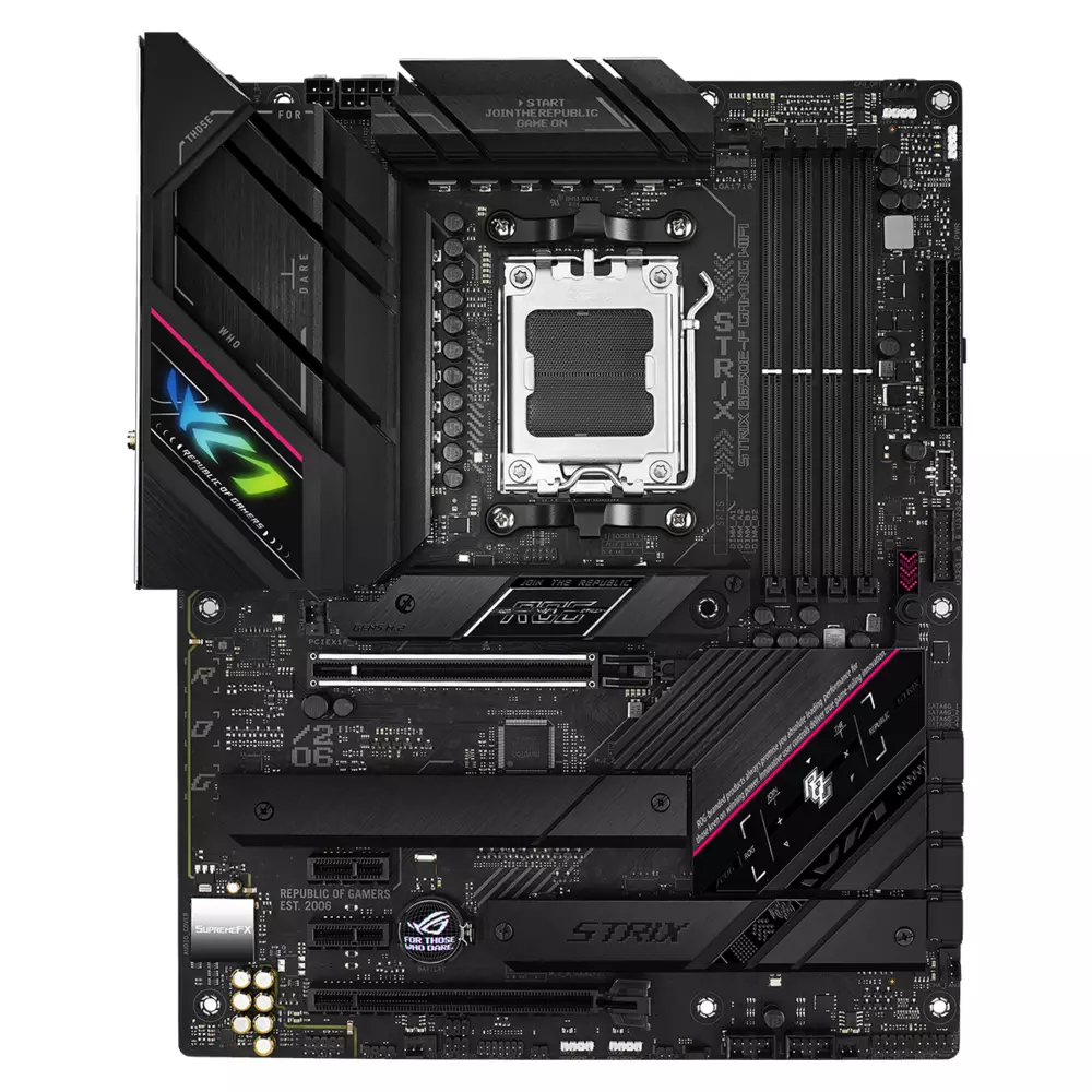 Дънна платка ASUS ROG STRIX B650E-F GAMING WIFI 6E AM5