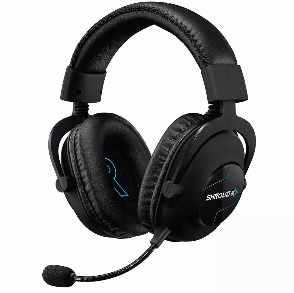 Геймърски слушалки Logitech PRO X Shroud Edition - 981-000957