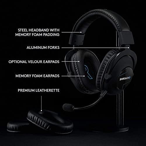 Геймърски слушалки Logitech PRO X Shroud Edition - 981-000957