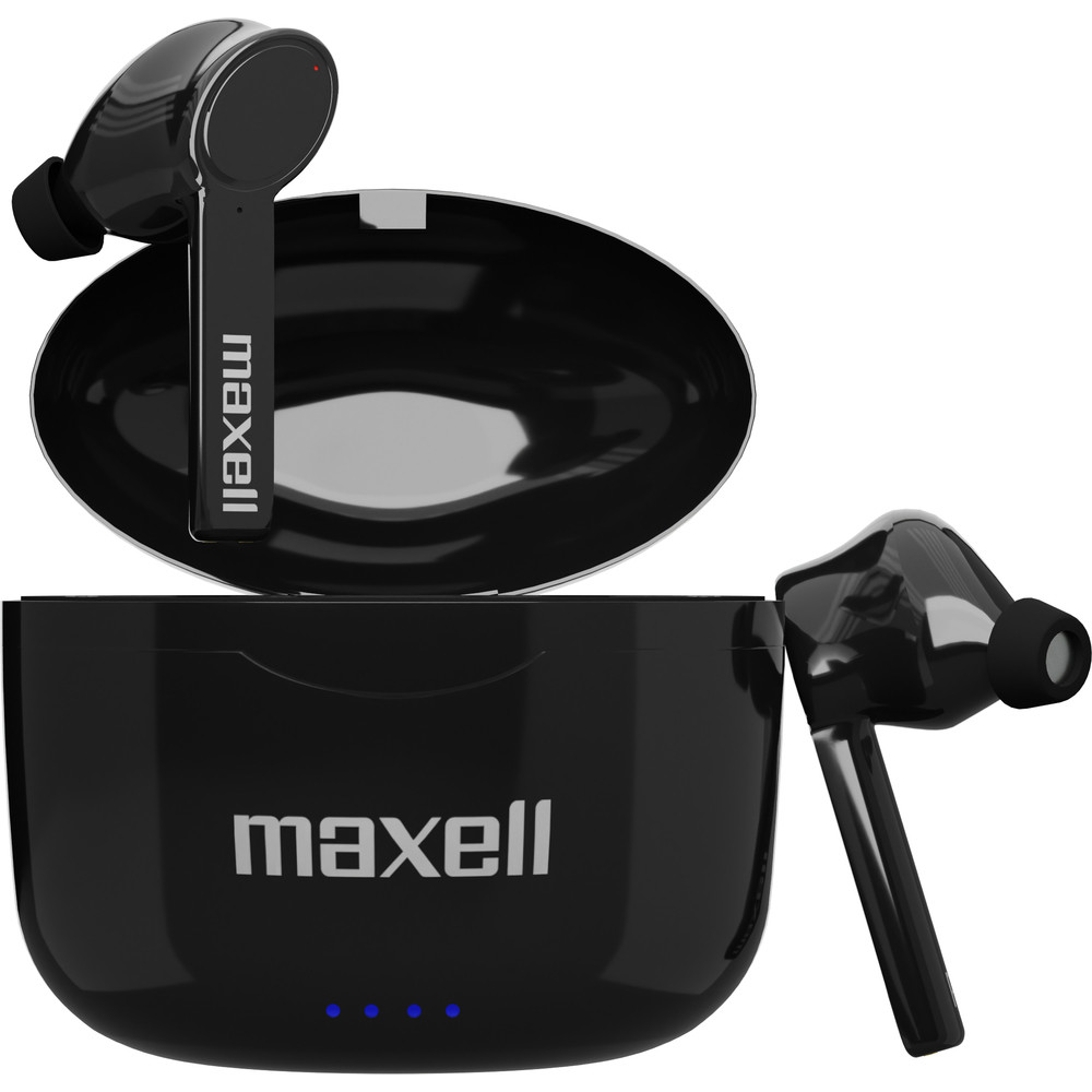 Блутут слушалки-тапи с докинг кутийка Mahell Bass 13 Sync Up, True Wireless, Bluetooth 5.0, Черни