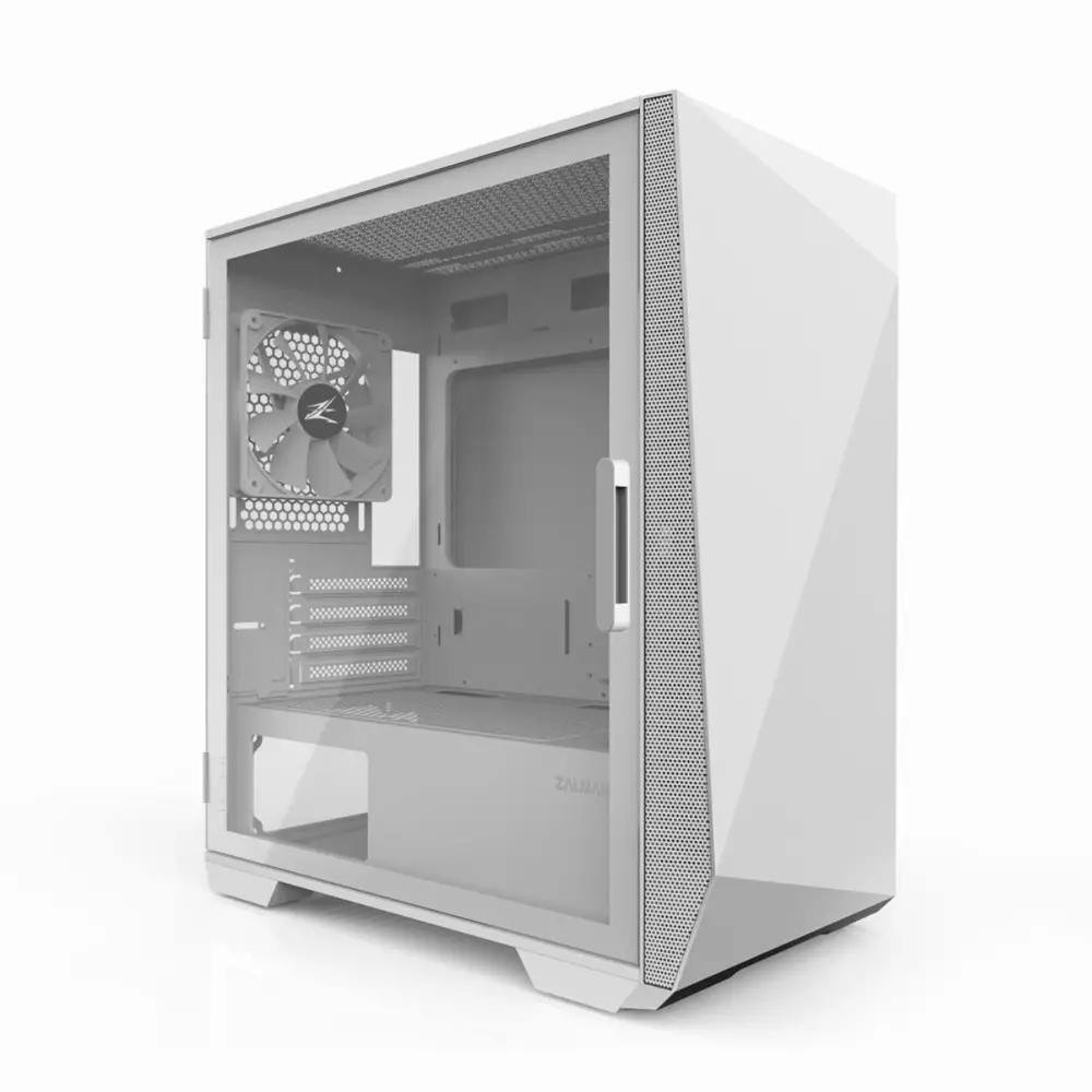 Кутия Zalman Z1 Iceberg White Gaming Case mATX 