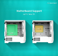 Кутия Zalman Z1 Iceberg White Gaming Case mATX 