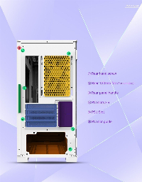 Кутия Zalman Z1 Iceberg White Gaming Case mATX 