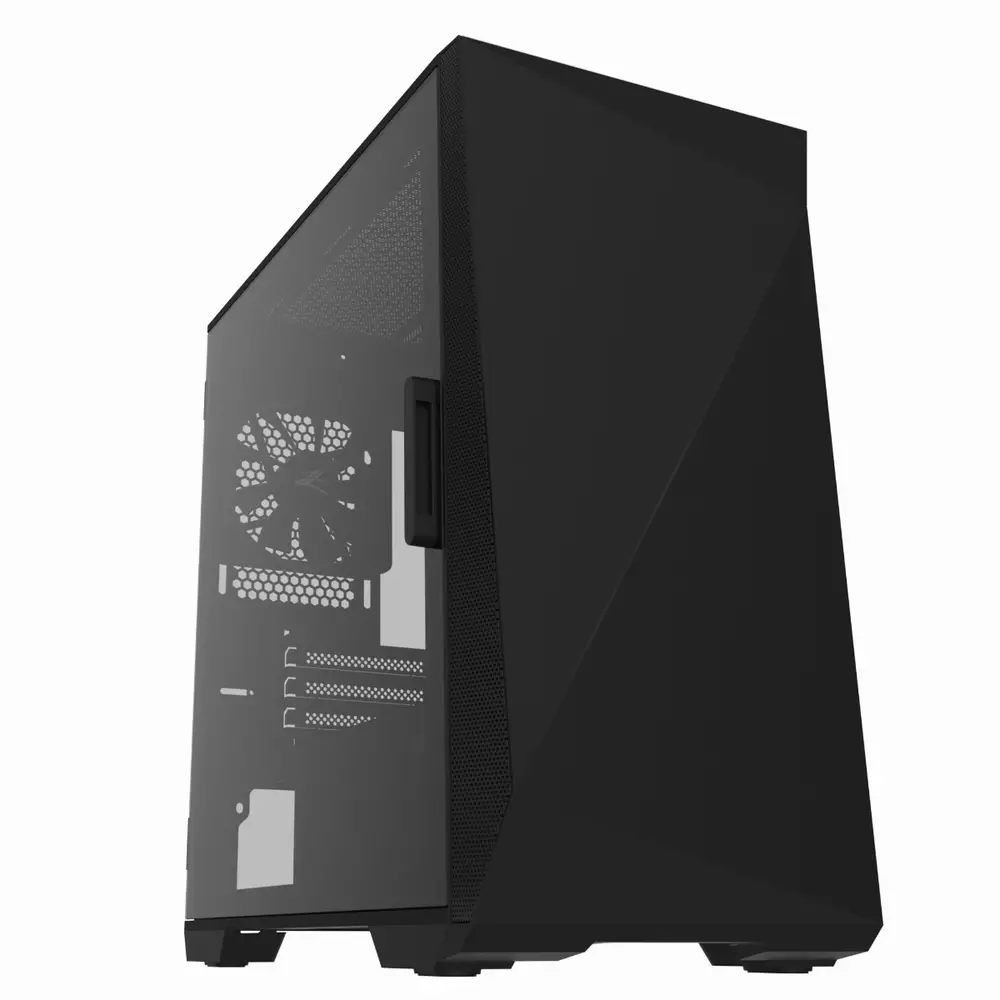 Кутия Zalman Z1 Iceberg Black Gaming Case mATX